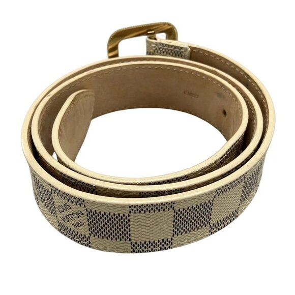 LOUIS VUITTON St. Tulle Trezor Azur Damier Belt Damier Canvas 251-061325 - Picture 2 of 8